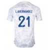 Herren Fußballbekleidung Frankreich Lucas Hernandez #21 Auswärtstrikot WM 2022 Kurzarm
